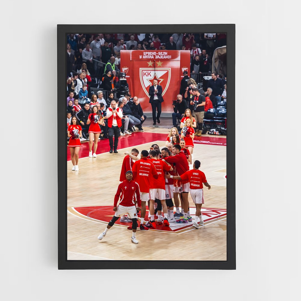 Poster Le Cinq Étoiles – affiche Basketball (vue 2)